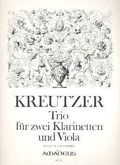 Trio - für 2 Klarinetten und Viola
