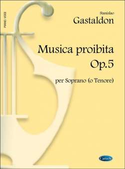 Musica Proibita Op.5 Per Soprano o Tenore