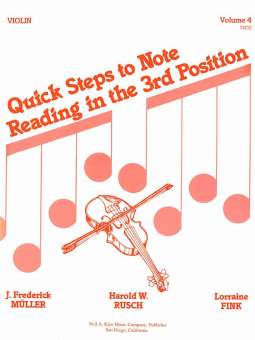 Quick Steps to Note Reading vol.4 : Cello