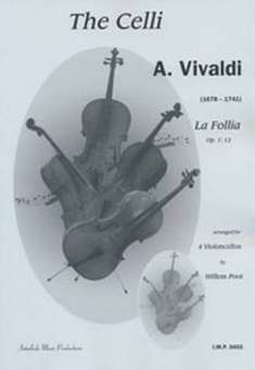 La Folia op.1,12 für 4 Violoncelli