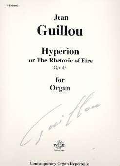Hyperion or The Rhetoric of Fire op.45