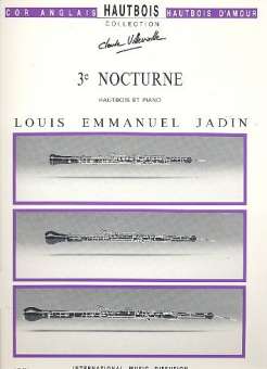 Nocturne no.3 pour hautbois et piano