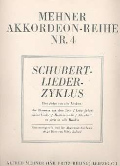 Schubert-Lieder-Zyklus 4 Lieder