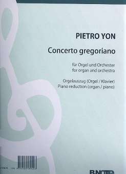 Concerto gregoriano für Orgel und Orchester