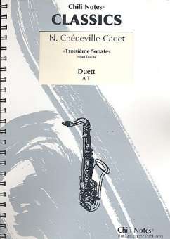 Sonate Nr.3 (9 Duette) für 2 Saxophone (AT)