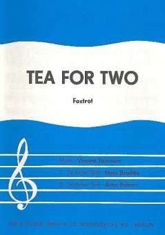 Tea for Two: Einzelausgabe (dt/en)