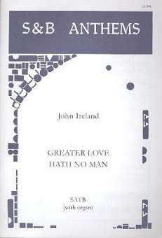 Greater Love Hath no Man