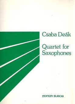 Quartet for 4 saxophones (SATB)