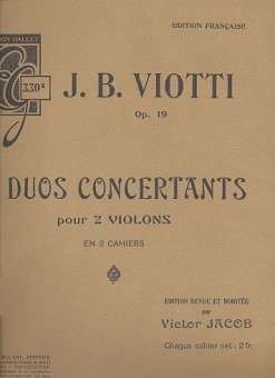 6 Duos Concertants vol.2 op.19 (nos.4-6)