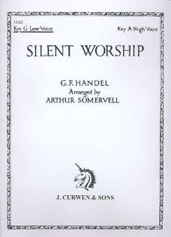 Silent Worship for Key G Low Voice