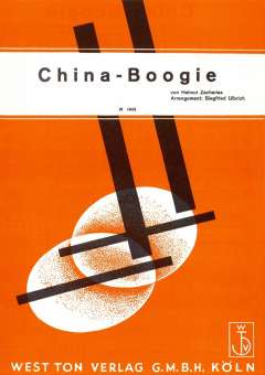China-Boogie - Einzelausgabe Gesang und Klavier (PVG)