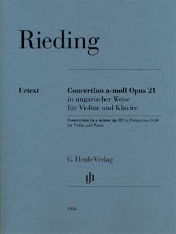 Concertino a-moll op.21 in ungarischer Weise