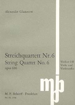 Streichquartett Nr.6 op.106