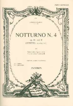 Notturno Nr.4 op.38,2 G470 für Flöte (Oboe),