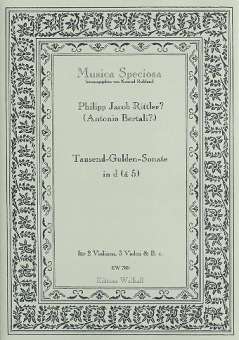 Tausend-Gulden-Sonate d-Moll à 5
