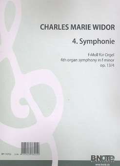 Sinfonie f-Moll Nr.4 op.13,4 für Orgel