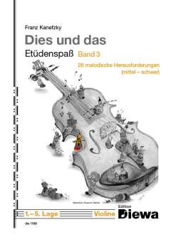 DW1169 Dies und das - Etüdenspaß Band 3 für Violine