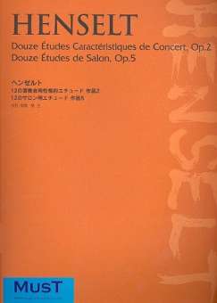 12 Characteristic Concert Studies op.2