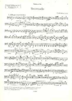 Serenade op.85 für Streichorchester