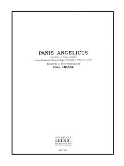 Panis angelicus : pour ténor (soprano),