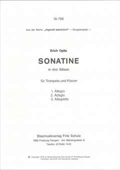 Sonatine in drei Sätzen für Trompete und Klavier