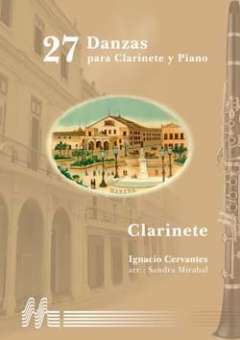 27 Danzas para clarinete y piano (CD included)