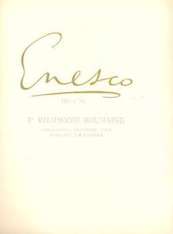 Rhapsodie Roumaine la majeur op.11,1
