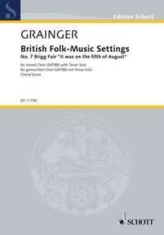 British Folk-Music Settings Vol.7 :