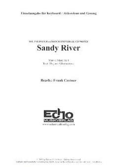 Sandy River: für Keyboard/Akkordeon/Gesang