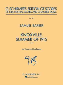 Knoxville Summer of 1915 op.24
