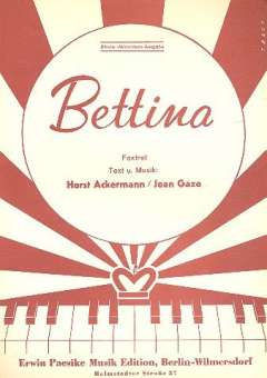 Bettina: für Klavier