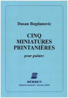 5 Miniatures Printanieres for Guitar