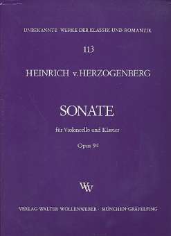 Sonate op.94 für Violoncello
