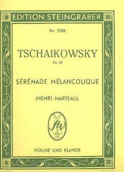 Sérénade mélancolique op.26