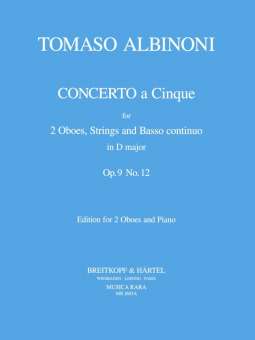 Concerto a 5 in D op. 9/12